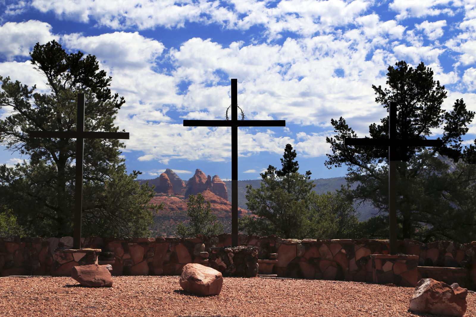 Crosses at St. John Vianney