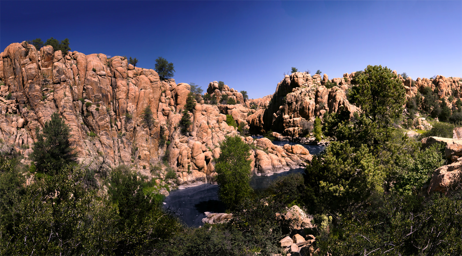 Panorama at Railroad Trestl