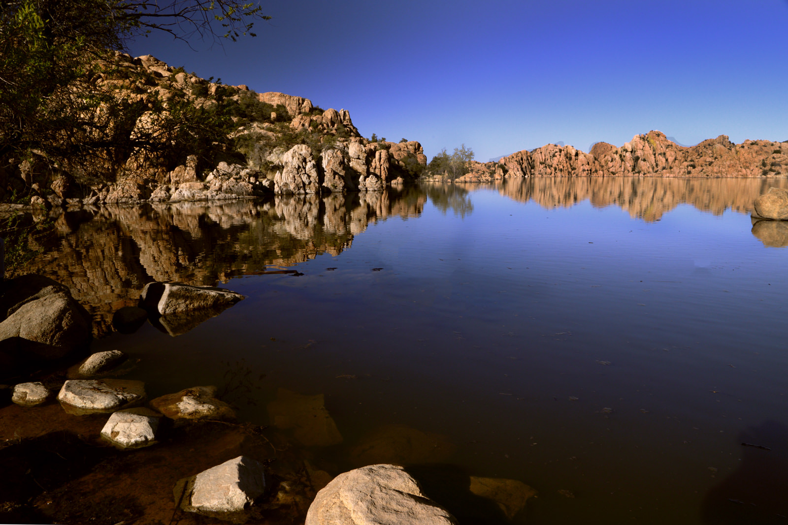 Reflections at Watson Lake Cove