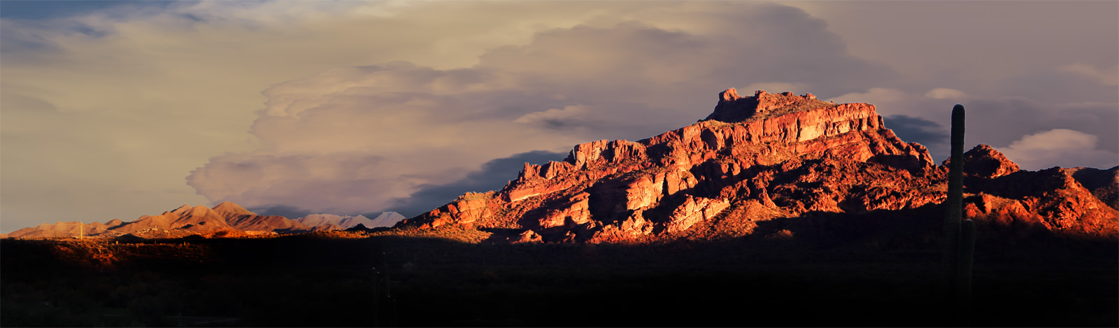 Sunrise at Red Mountain